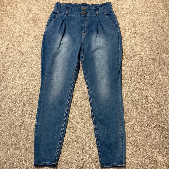 Fashion Nova Look At Me Now High Waisted Skinny Jean 38 (3X) - Picture 2 of 16